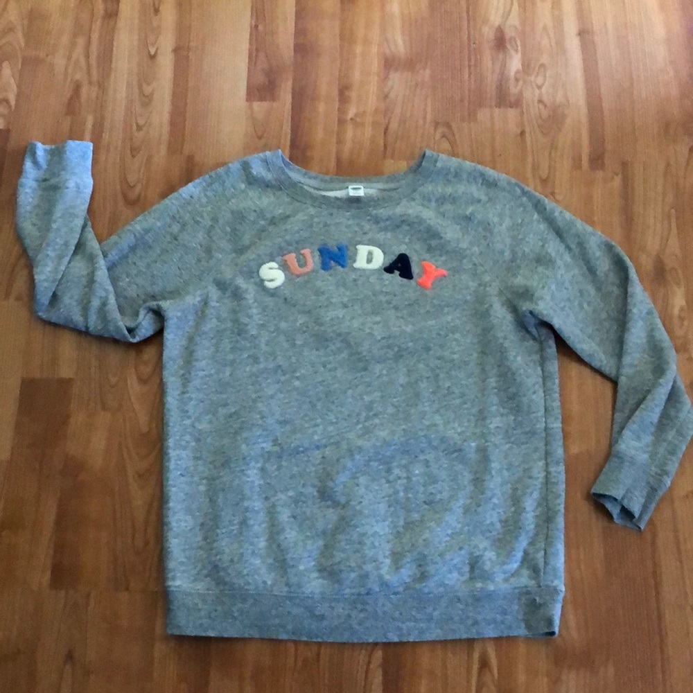 Old navy “Sunday” crew neck